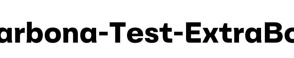 Carbona-Test-ExtraBold