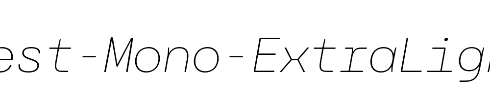 Carbona-Test-Mono-ExtraLight-Slanted