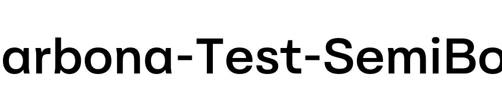 Carbona-Test-SemiBold