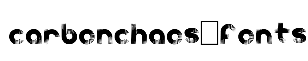 carbonchaos-fonts