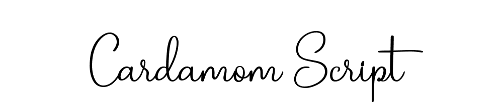 Cardamom Script