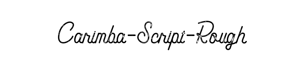 Carimba-Script-Rough