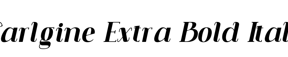 Carlgine-Extra-Bold-Italic