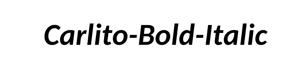 Carlito-Bold-Italic