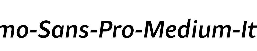 Samo-Sans-Pro-Medium-Italic