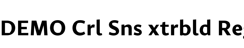 FSP DEMO Crl Sns xtrbld Regular