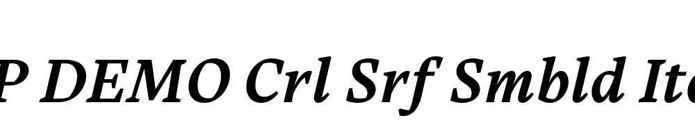 FSP DEMO Crl Srf Smbld Italic