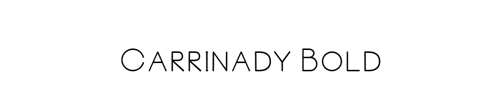 Carrinady-Bold