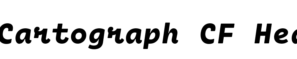 FSP DEMO Cartograph CF Heavy Italic