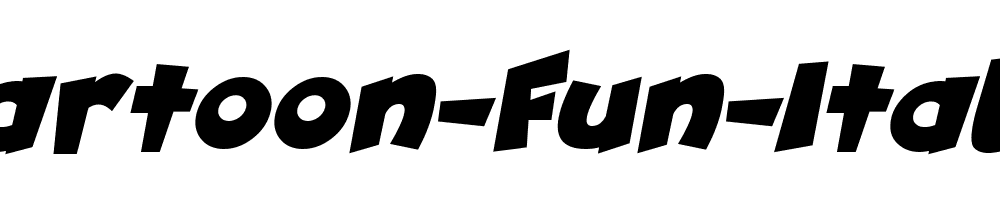 Cartoon-Fun-Italic