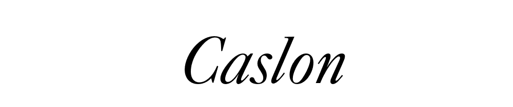 Caslon