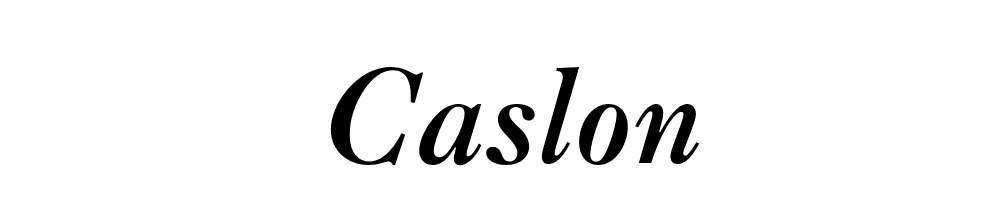 Caslon