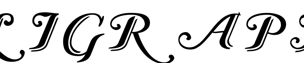 Caslon Calligraphic Initials