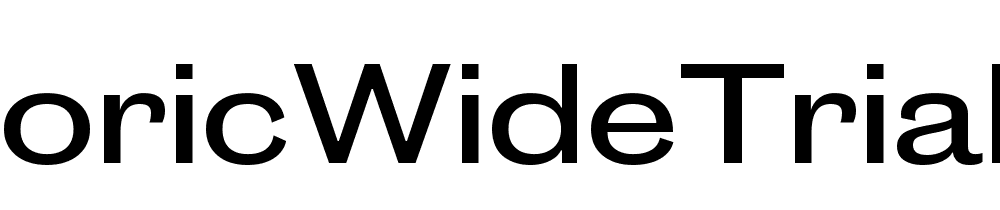 Caslon Doric Wide Trial Medium