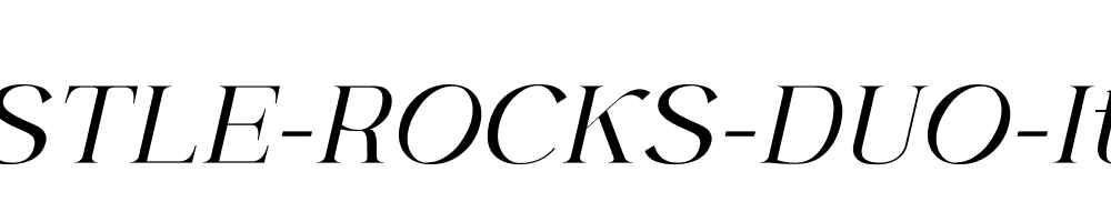 CASTLE-ROCKS-DUO-Italic