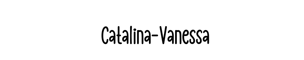 Catalina-Vanessa