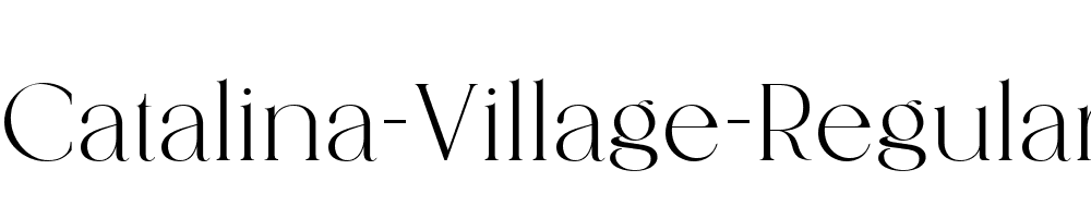 Catalina-Village-Regular