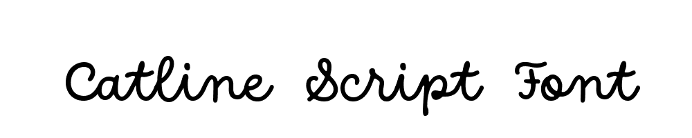 Catline-Script-Font