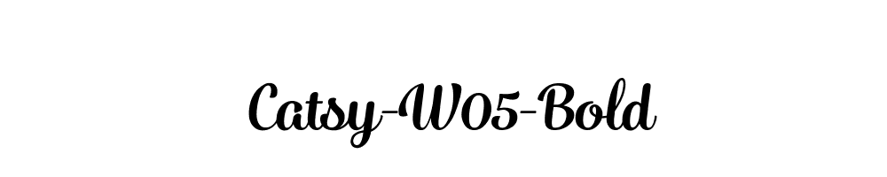 Catsy-W05-Bold