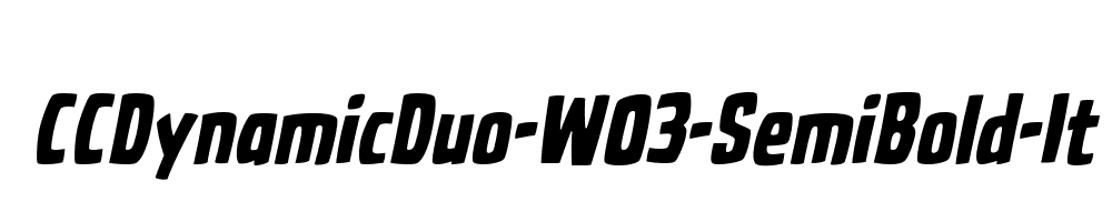 CCDynamicDuo-W03-SemiBold-It