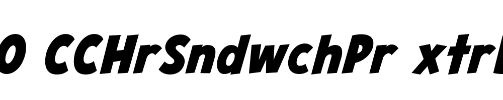 FSP DEMO CCHrSndwchPr xtrBld Italic