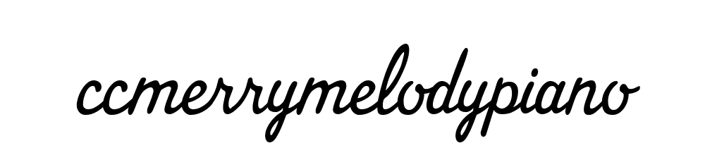 Ccmerrymelodypiano