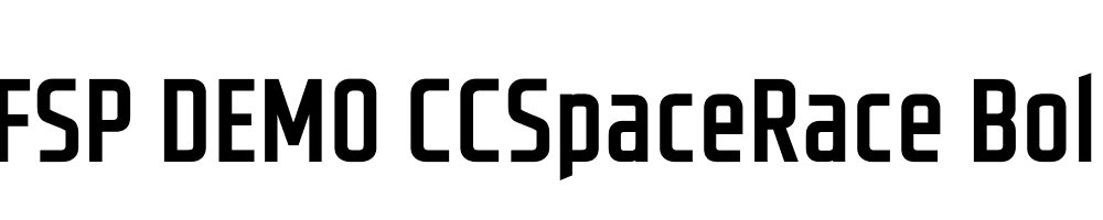 FSP DEMO CCSpaceRace Bold