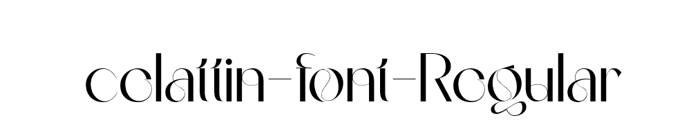 celattin-font-Regular