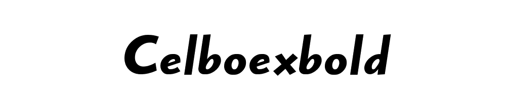 Celboexbold