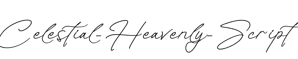 Celestial-Heavenly-Script