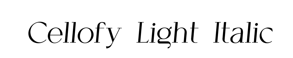 Cellofy-Light-Italic