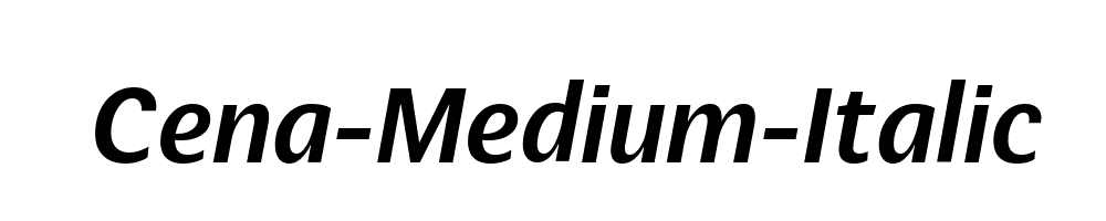 Cena-Medium-Italic