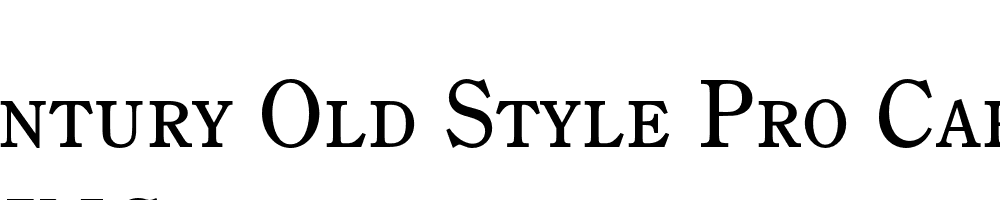  DEMO Century Old Style Pro Caps Regular