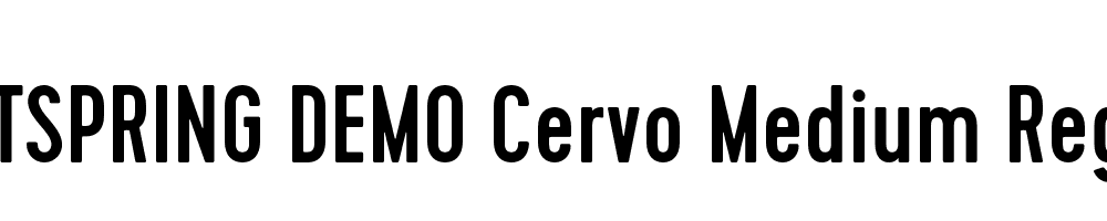  DEMO Cervo Medium Regular