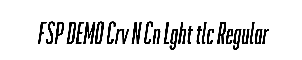 FSP DEMO Crv N Cn Lght tlc Regular