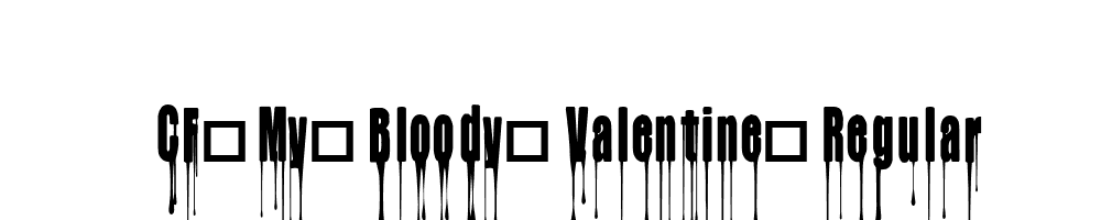 CF-My-Bloody-Valentine-Regular