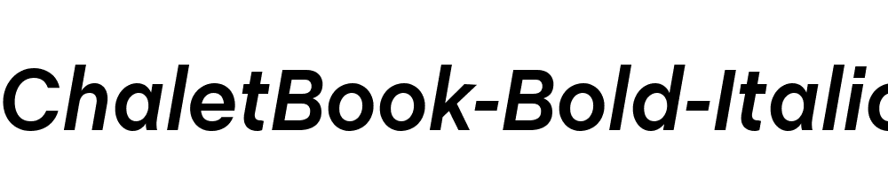 ChaletBook-Bold-Italic