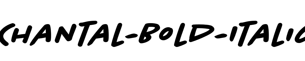 Chantal-Bold-Italic