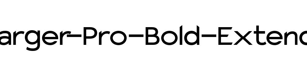 Charger-Pro-Bold-Extended