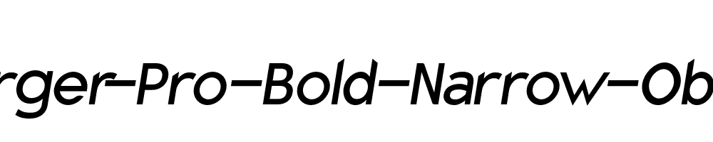 Charger-Pro-Bold-Narrow-Oblique