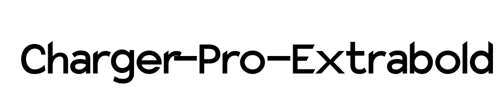 Charger-Pro-Extrabold