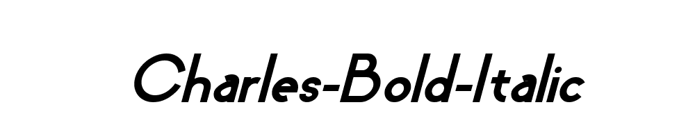 Charles-Bold-Italic