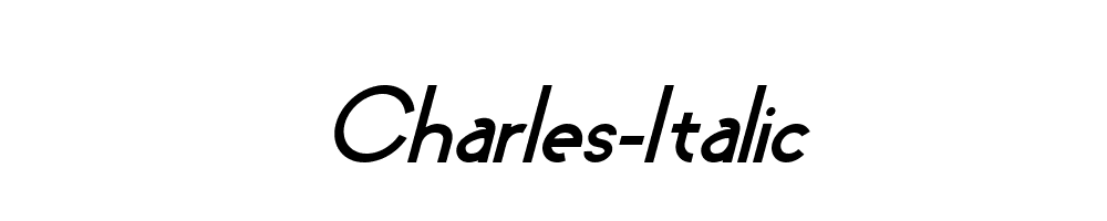 Charles-Italic