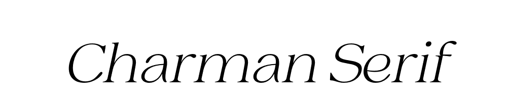 Charman Serif