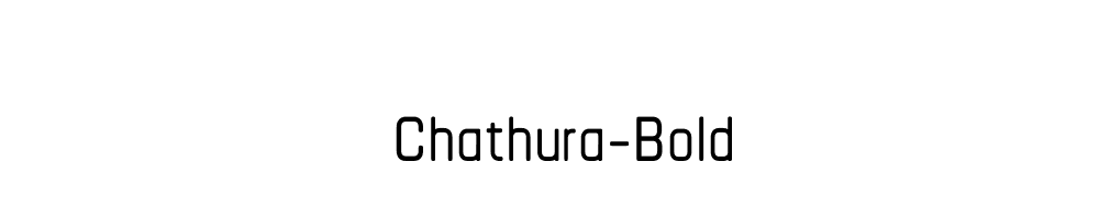 Chathura-Bold