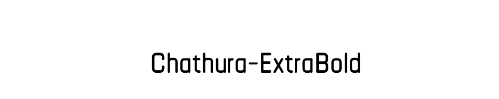 Chathura-ExtraBold