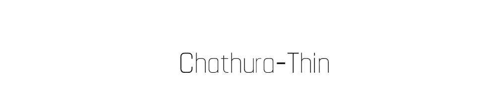 Chathura-Thin