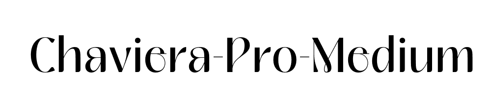 Chaviera-Pro-Medium