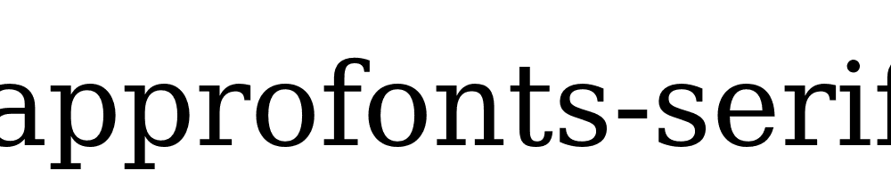 cheapprofonts-serif-pro