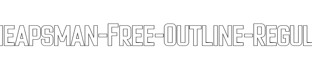 Cheapsman-Free-Outline-Regular